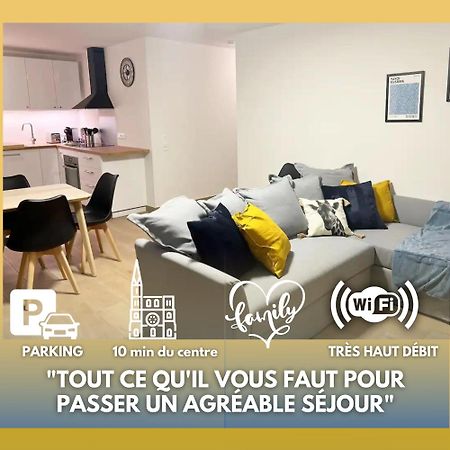 Grand Appart Neuf Lumineux, Parking Gratuit, 10 Min Centre Strasbourg Exterior photo